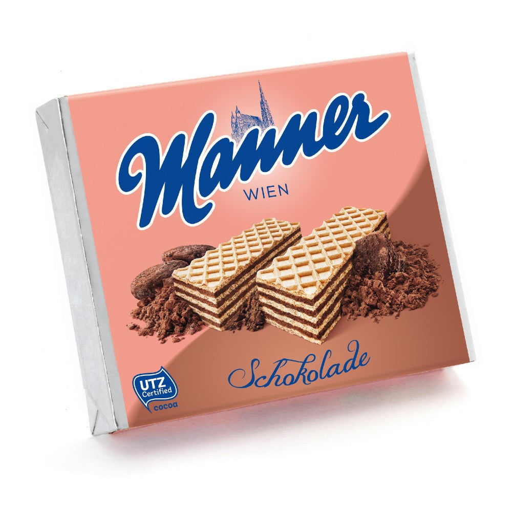 Manner Chocolate Wafers 75g