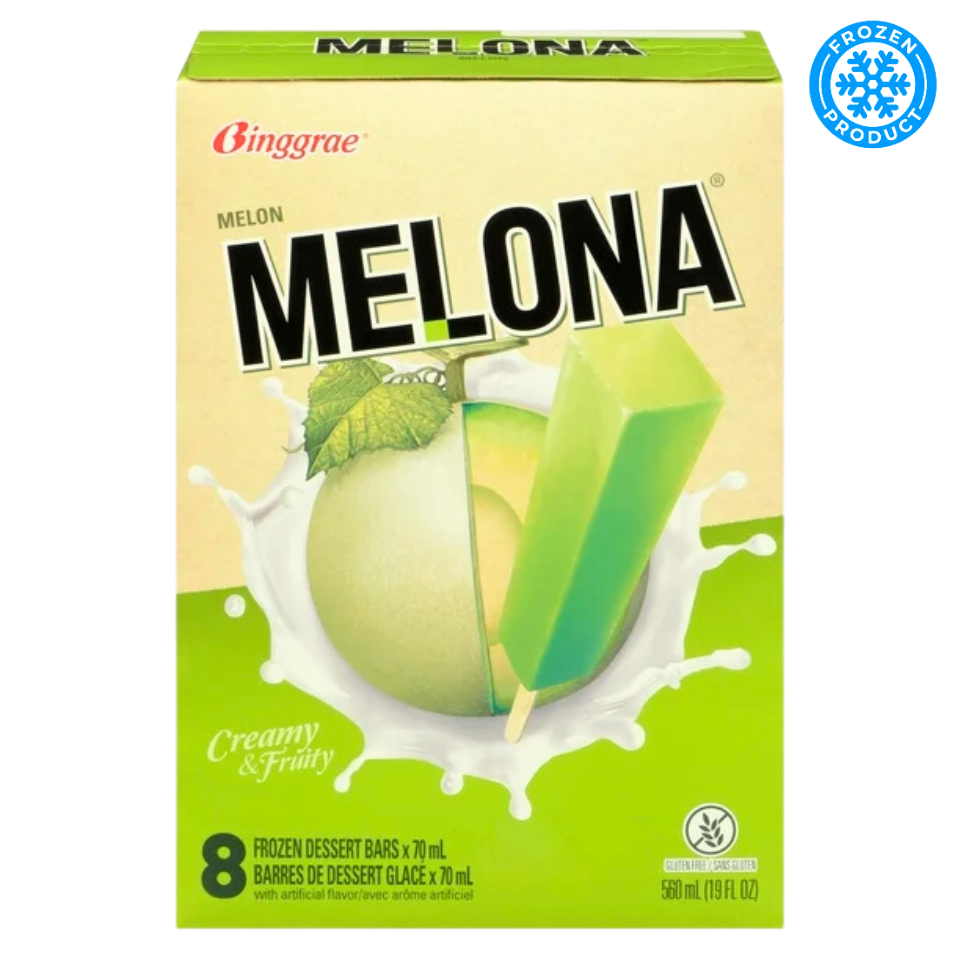 Binggrae MELONA - Non Dairy Dessert Bar Melon