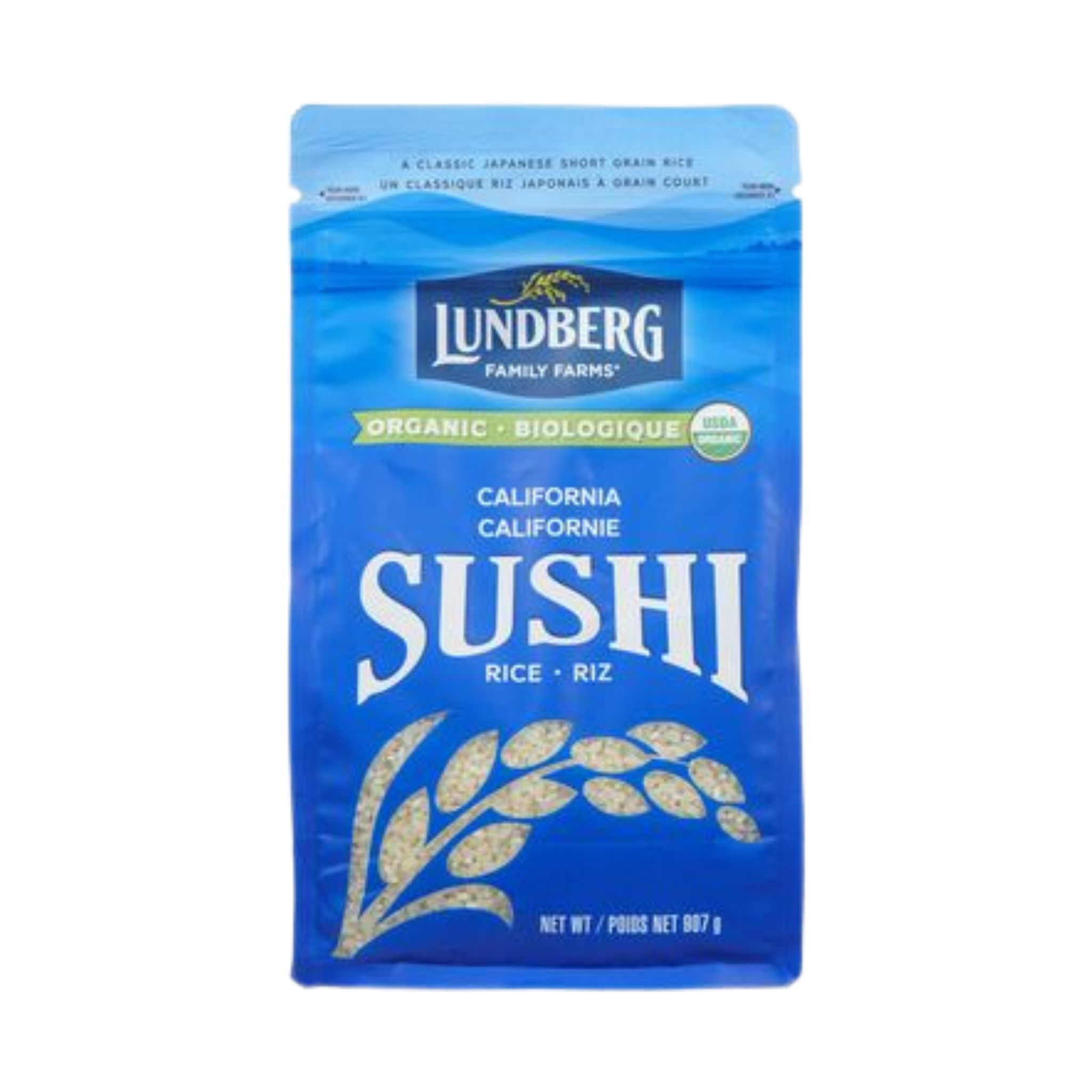 Lundberg Organic California Sushi Rice 907g