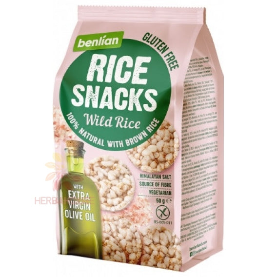 Benlian Food Himalayan Wild Rice Snacks 50g