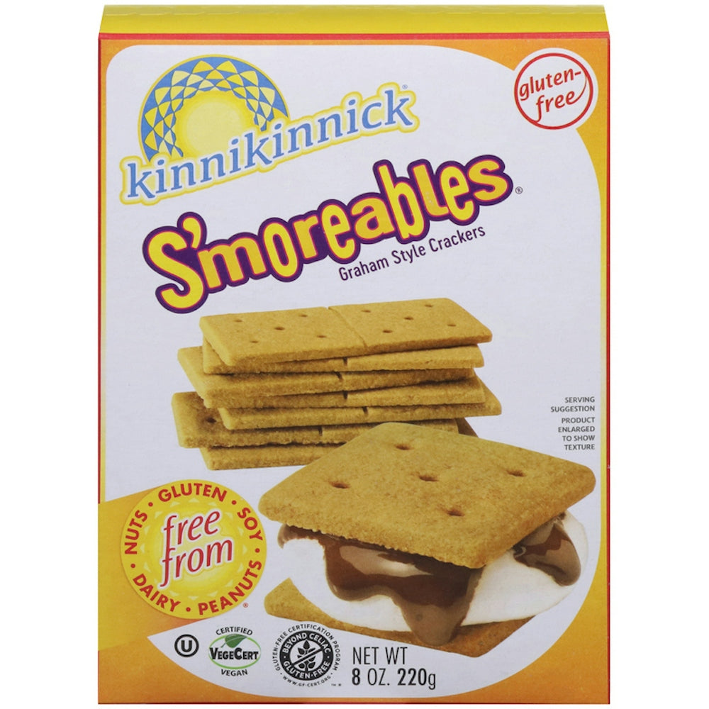 Kinnikinnick S'Moreables Gluten Free Graham Style Crackers