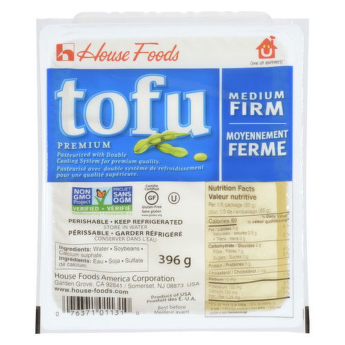 House Foods Premium Tofu Firm, 396 G
