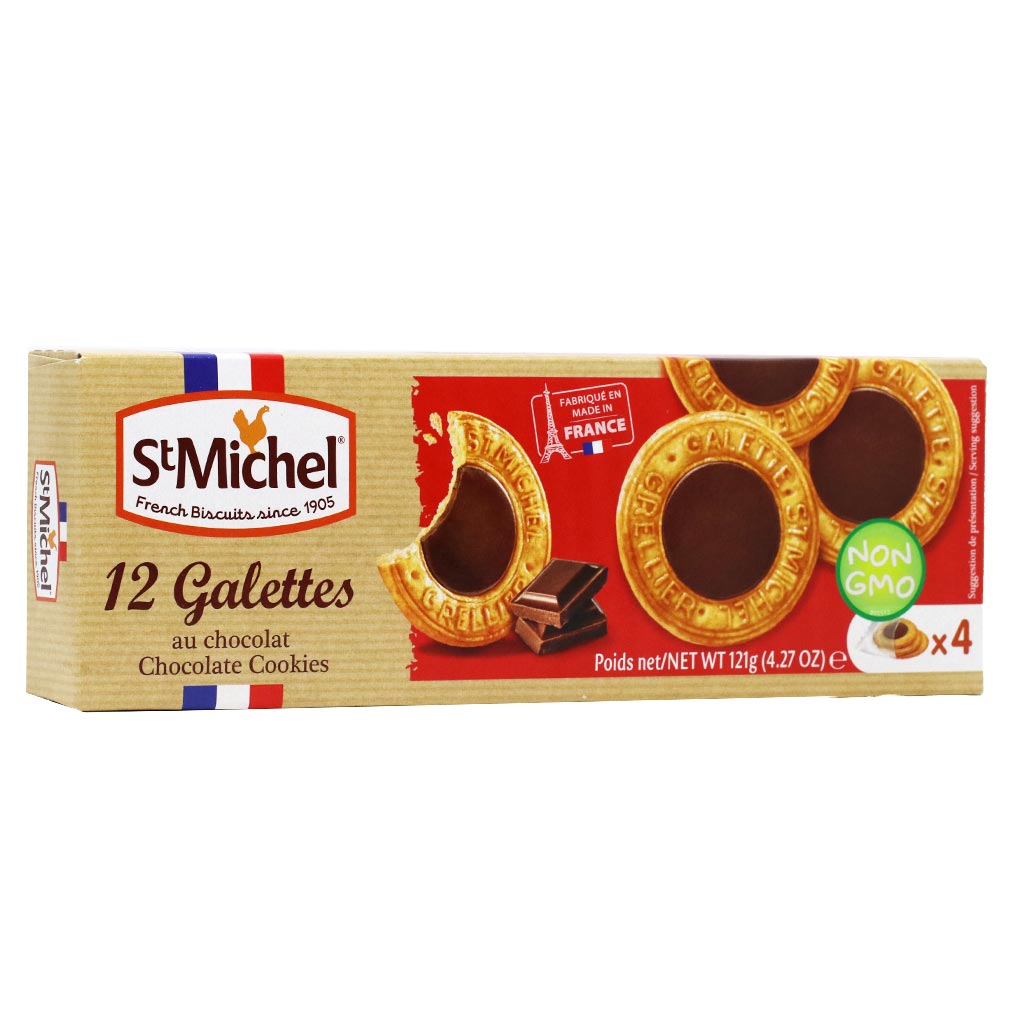 St Michel 12 Galettes Chocolate Cookies