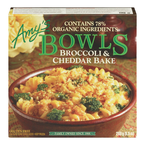 Amy's Kitchen Bowls Broccoli & Cheddar Bake, 269 Gram