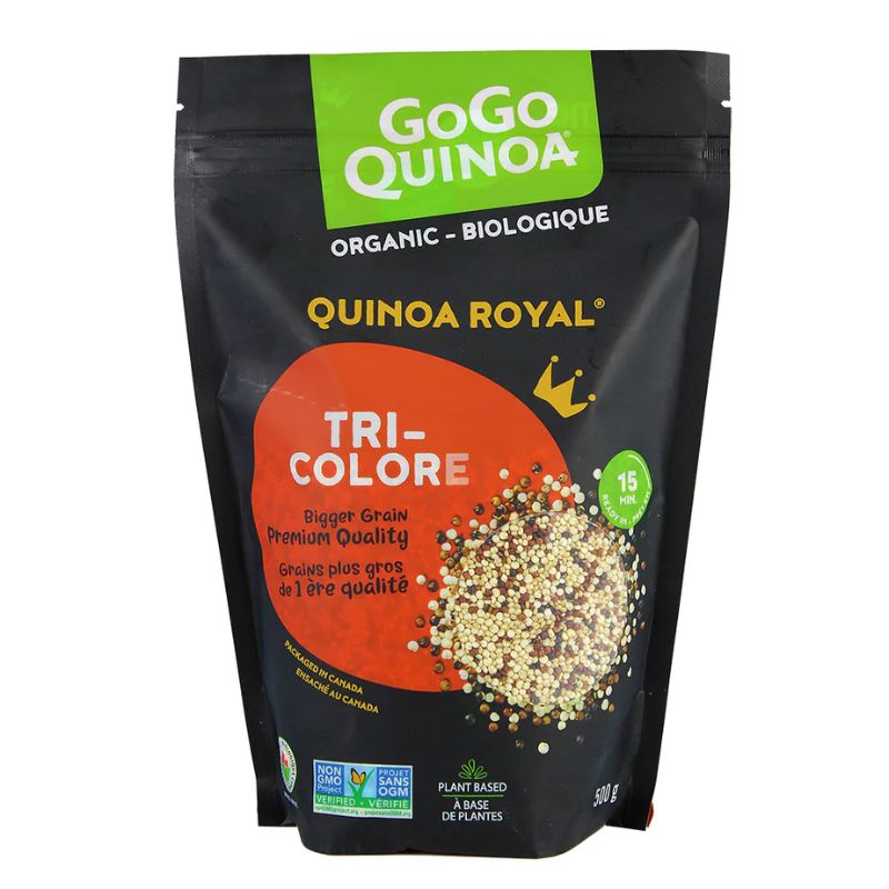 GoGo Quinoa Organic Tri-Color Royal 500 G