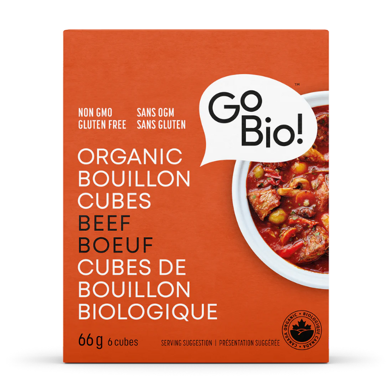 GoBio! Organic Beef Cubes 66g