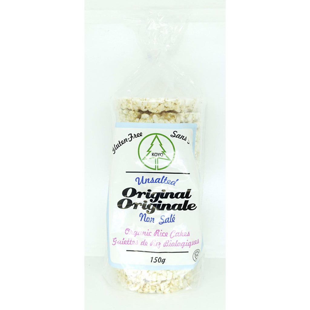 Koyo Original Unsalted Organic Rice Cakes 150g