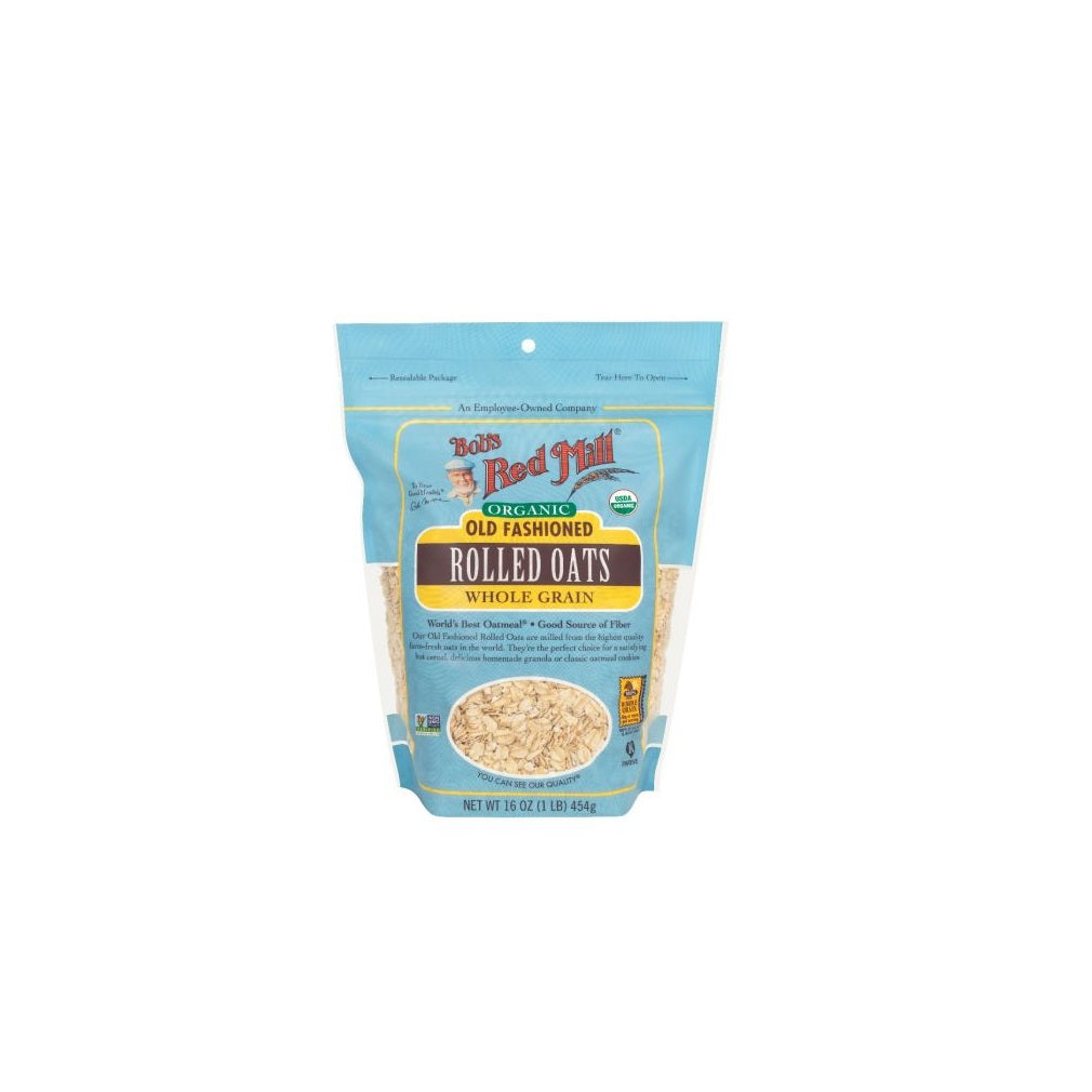 Bob's Red Mill Organic Old Fashioned Rolled Oats 454g