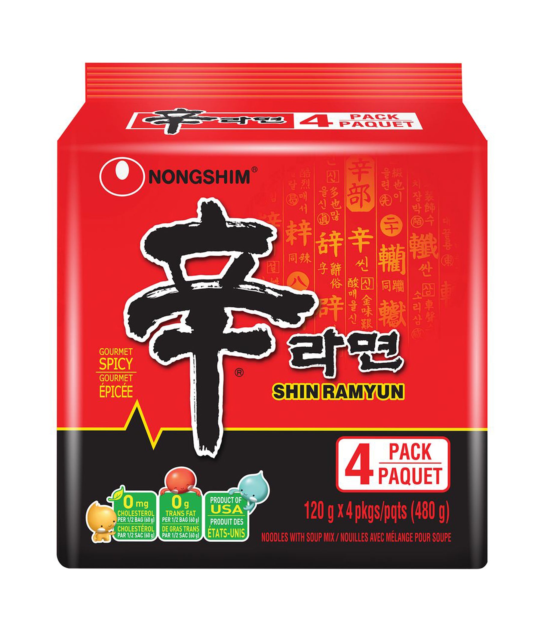 Nongshim NONG SHIM - Shin Ramyun - Gourmet Spicy