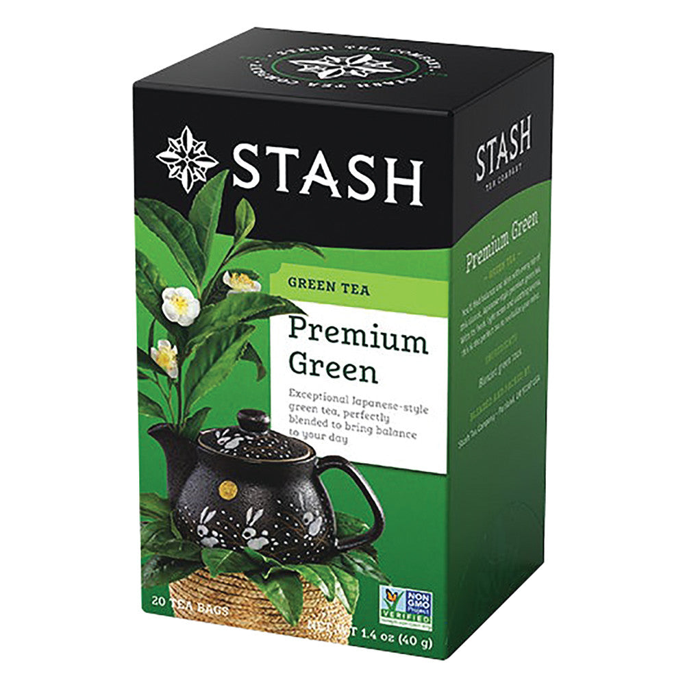 Stash Green Tea, Premium Green, Tea Bags
