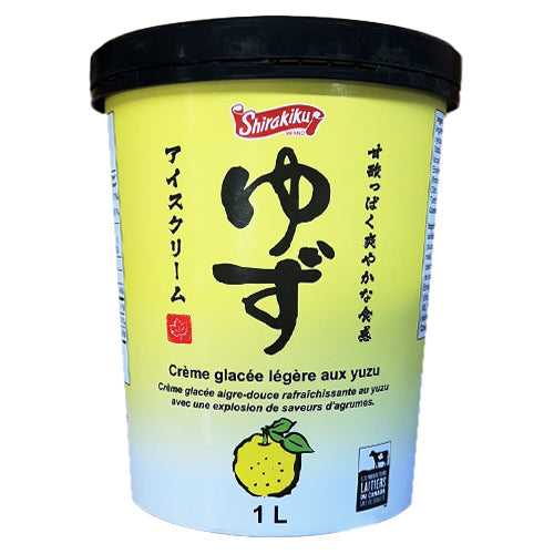Ice Cream Shirakiku Yuzu 1L