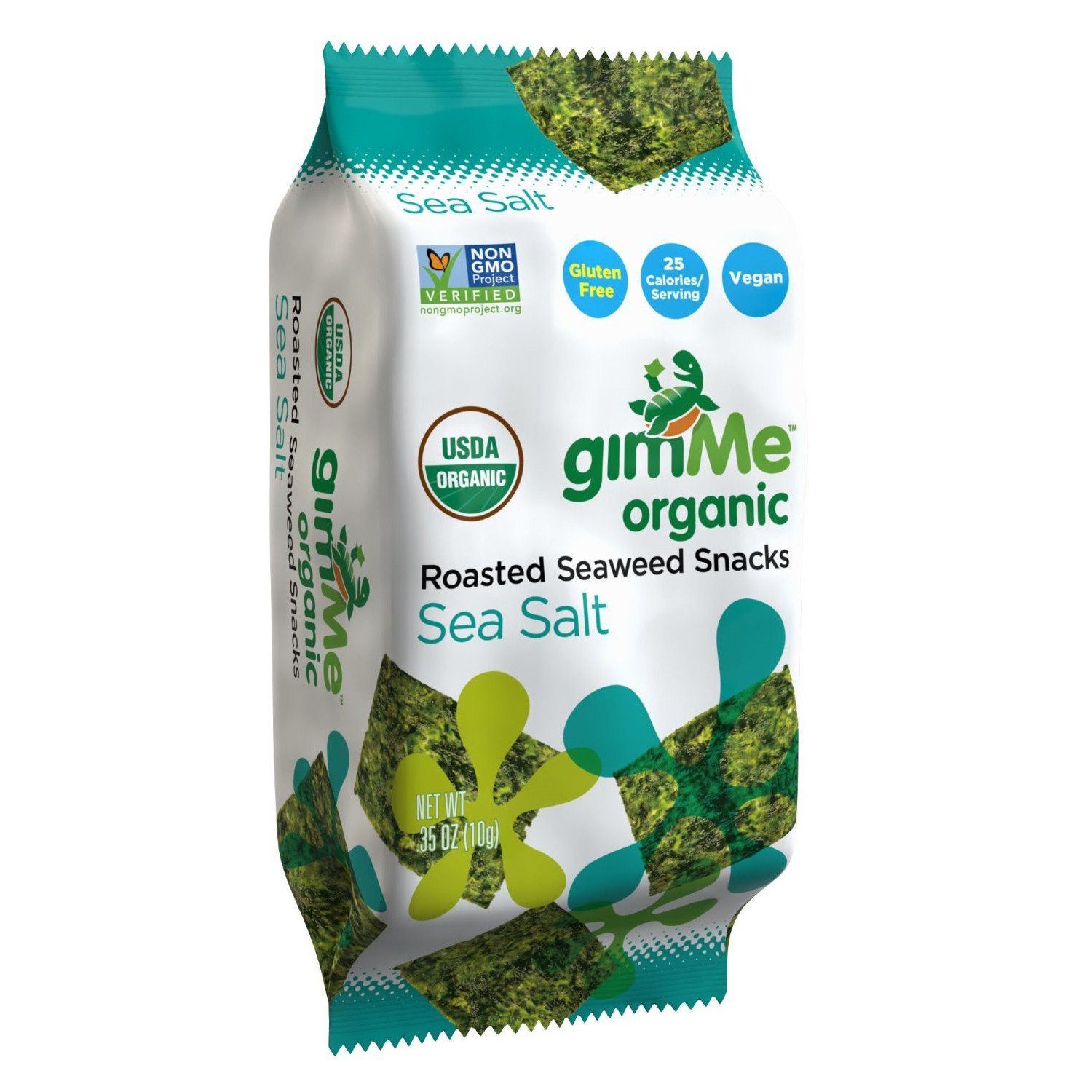 GimMe Organic Sea Salt Roasted Seaweed