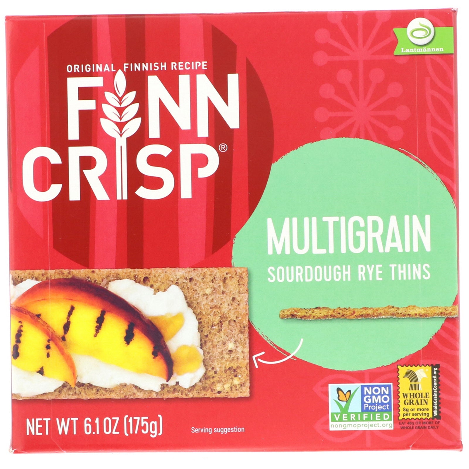 Finn Crisp Multigrain Sourdough Rye Thins Crispbread