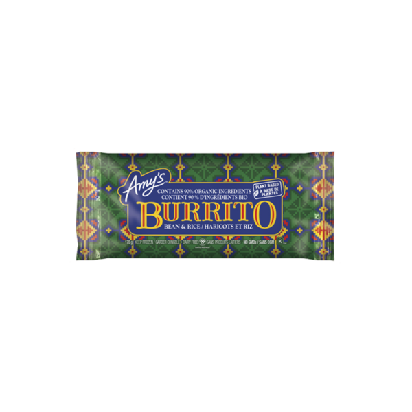Amy's Bean & Rice Burrito