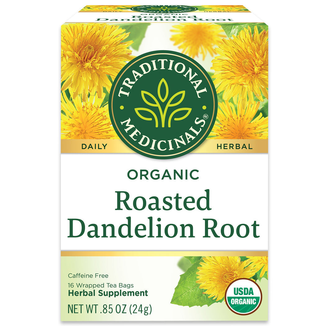 Traditional Medicinals Organic Roasted Dandelion Root Tea Bags