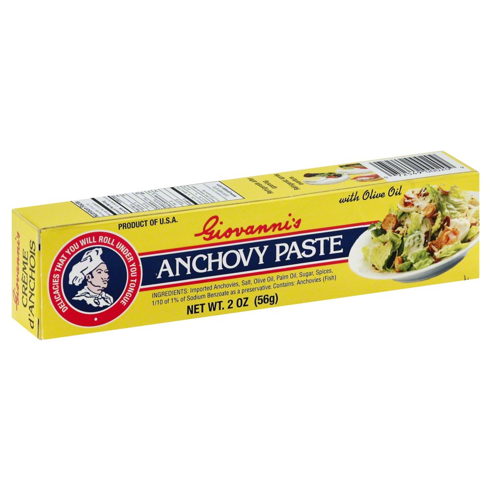 Giovanni's Anchovy Paste, With Olive Oil