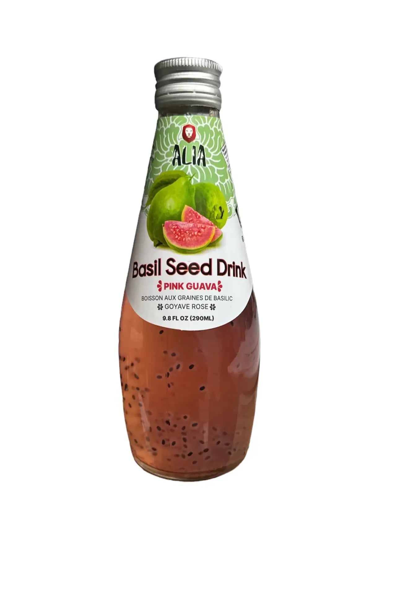 Alia Pink Guava Basil Seed Drink