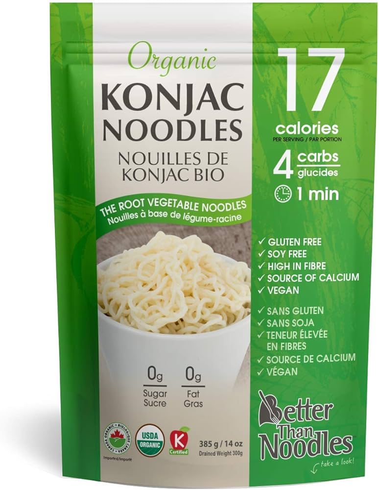 Better Than Foods Organic Konjac Noodles 385g