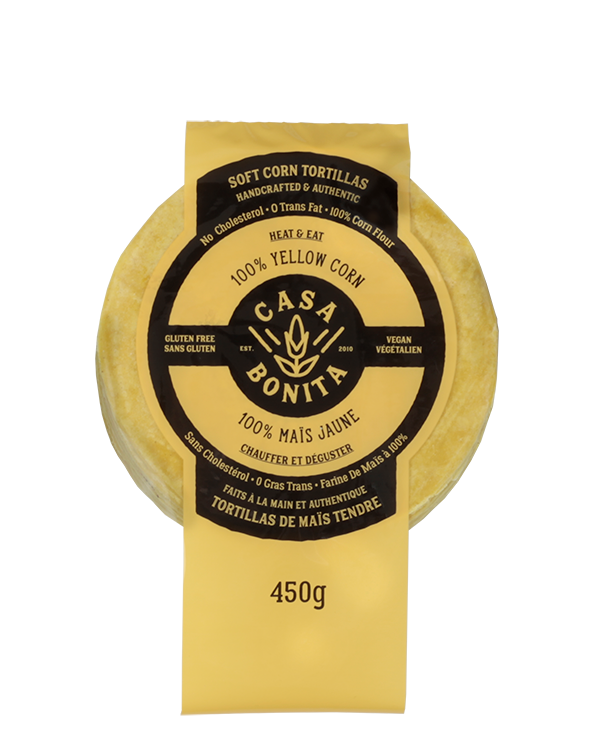 Casa Bonita Yellow Corn Tortillas 450g