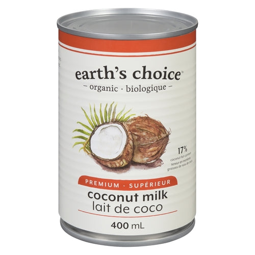 Earth's Choice Organic Premium Coconut Milk