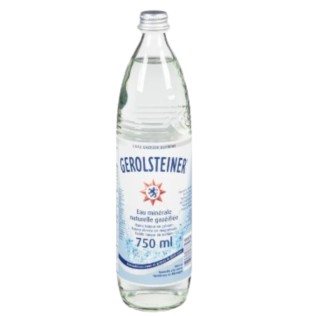 Gerolsteiner Carbonated Natural Mineral Water 750 Ml