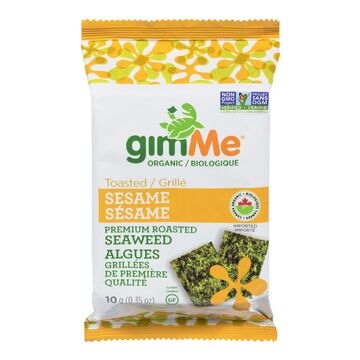 GimMe Seaweed Roasted Sesame Organic Snack