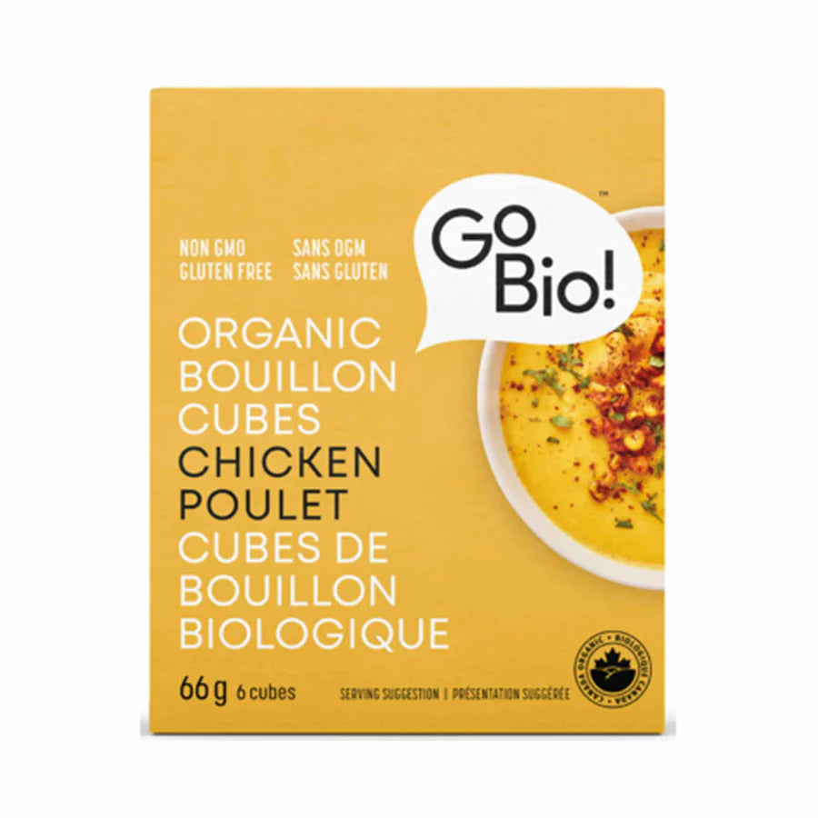 GoBio! Organic Chicken Cubes  66 Grams