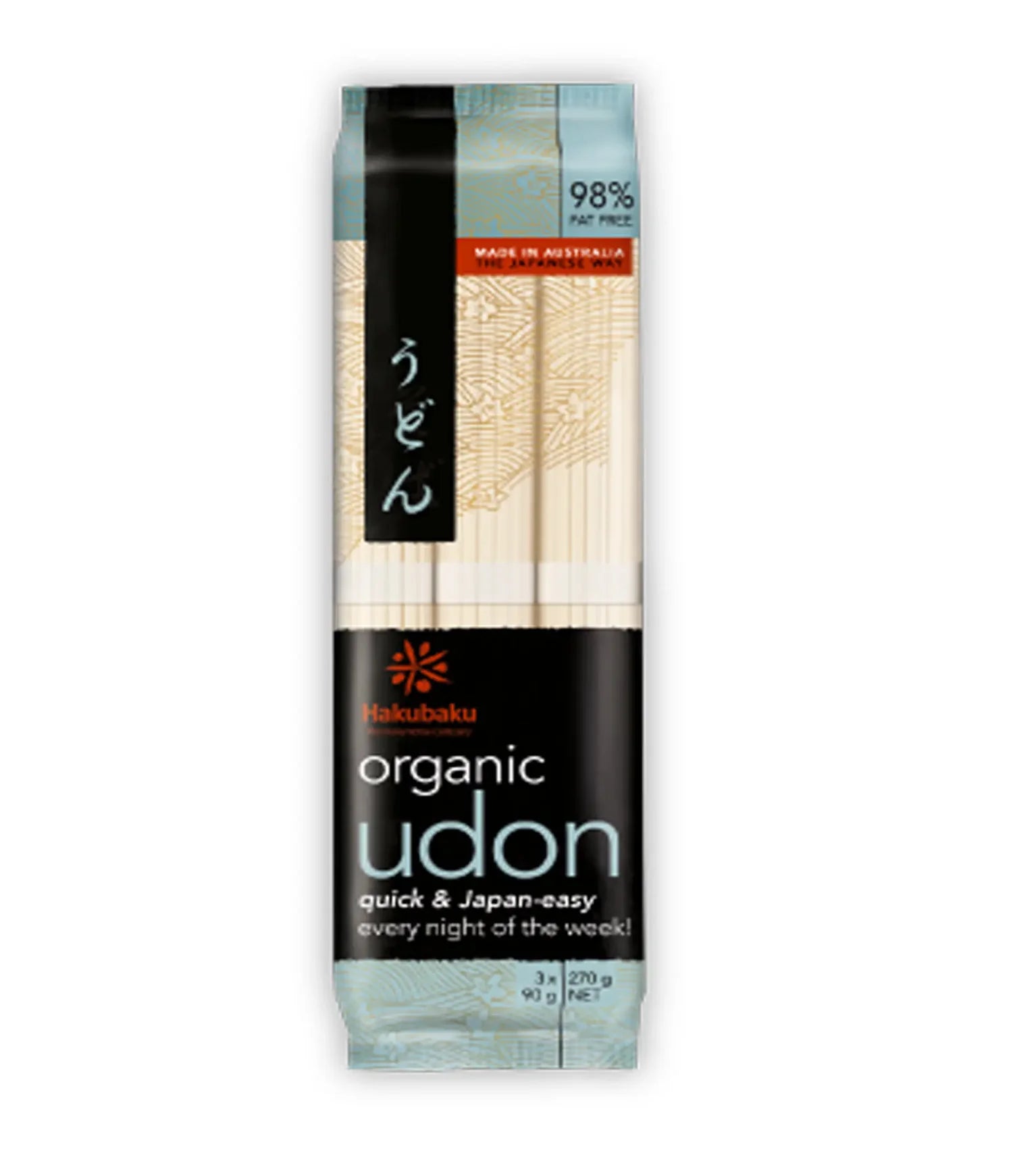 Hakubaku Organic Udon Japanese Wheat Noodles