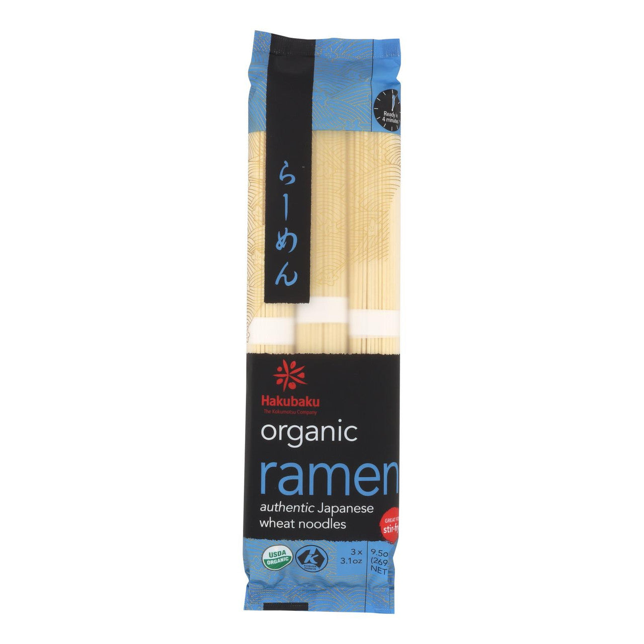 Hakubaku Organic Ramen Noodle