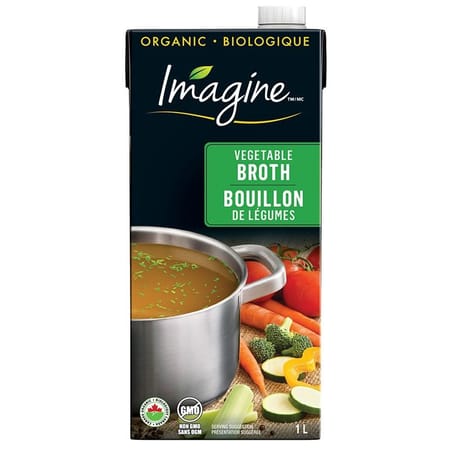 Imagine Foods Organic Vegetable Broth, 1 L