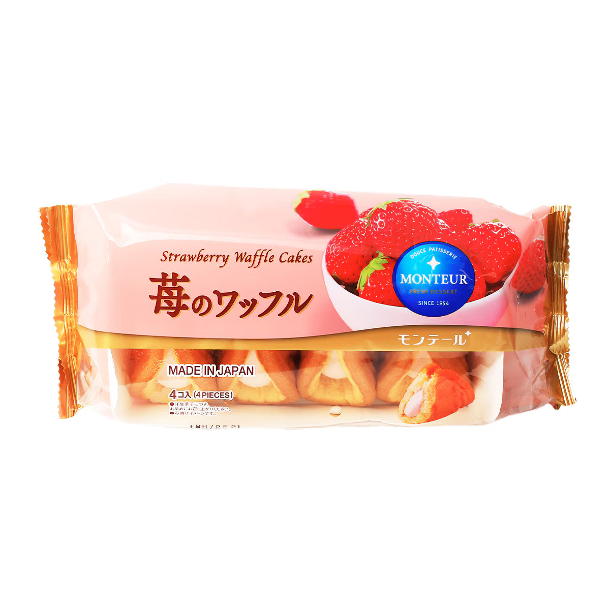 Monteur 120g Sweets Strawberry Waffle