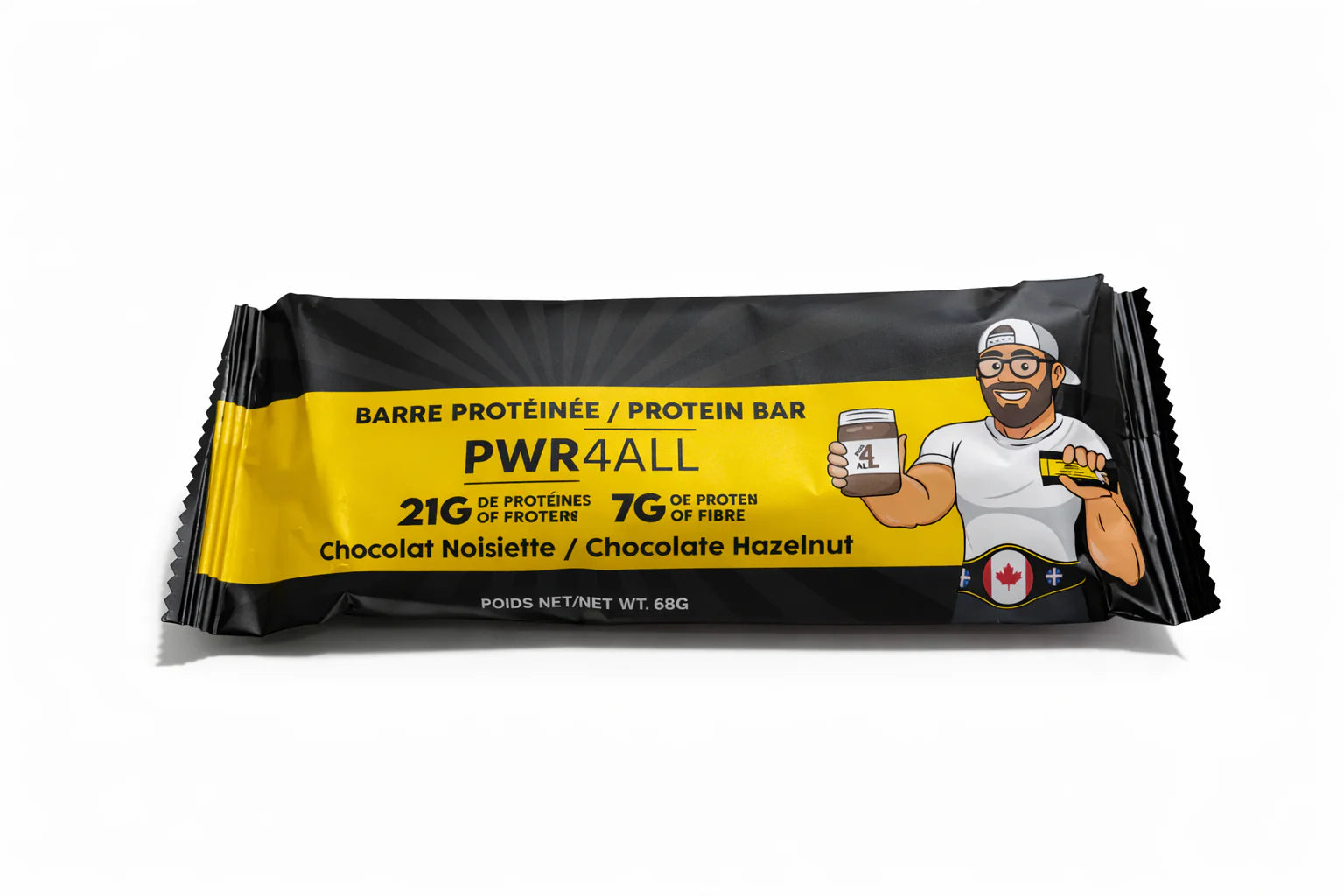 PWR4All Protein Bar Hazelnut 74 g