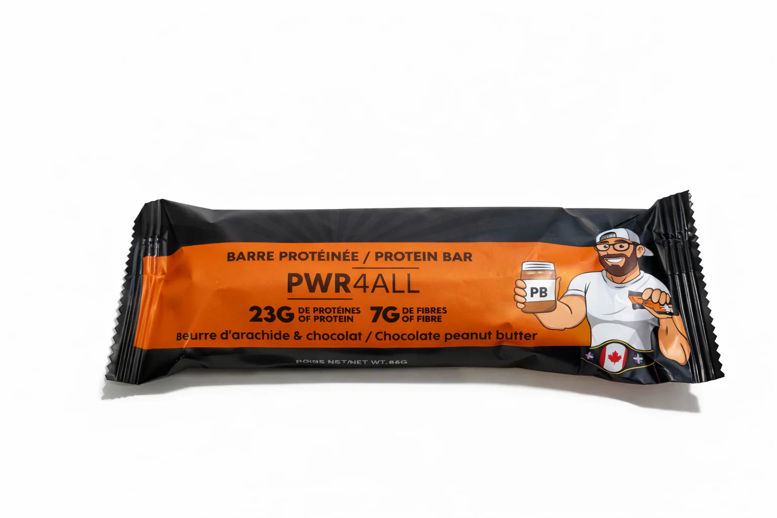 PWR4All Protein Bar Peanut Butter 74 g