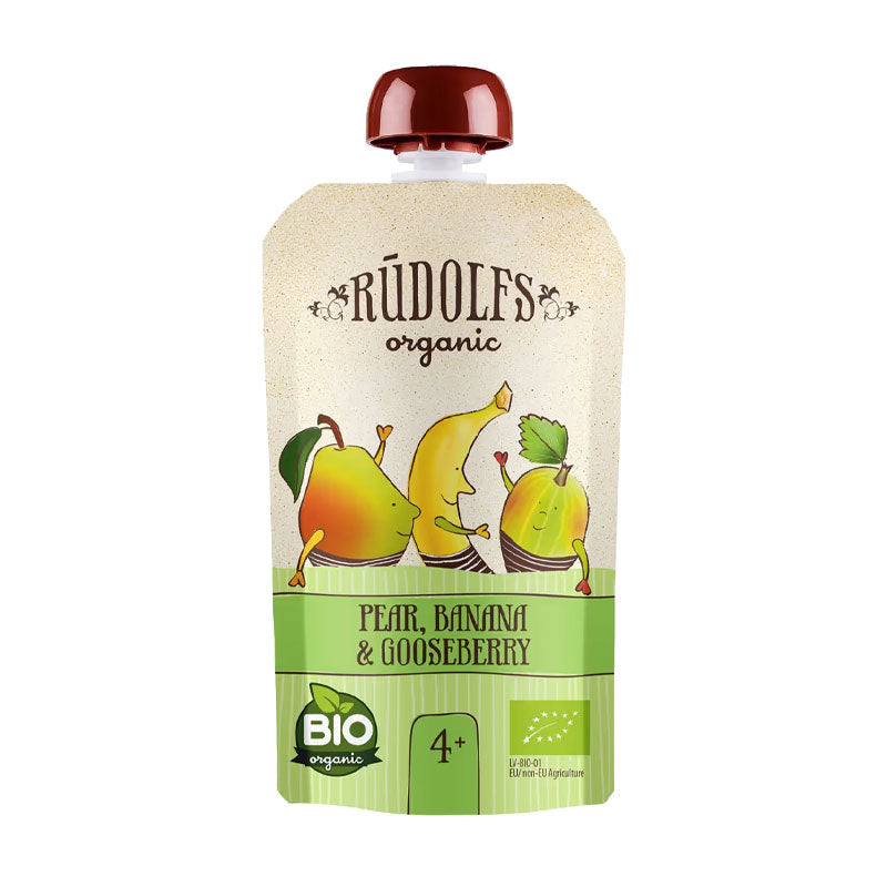 Rudolf's - Pear Banana Gooseberry Puree