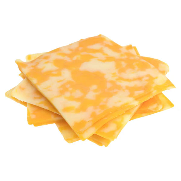 Marble Cheddar Cheese Slices