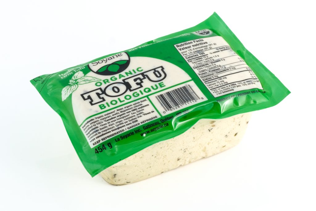 Soyarie Organic Herb Tofu, 454 G