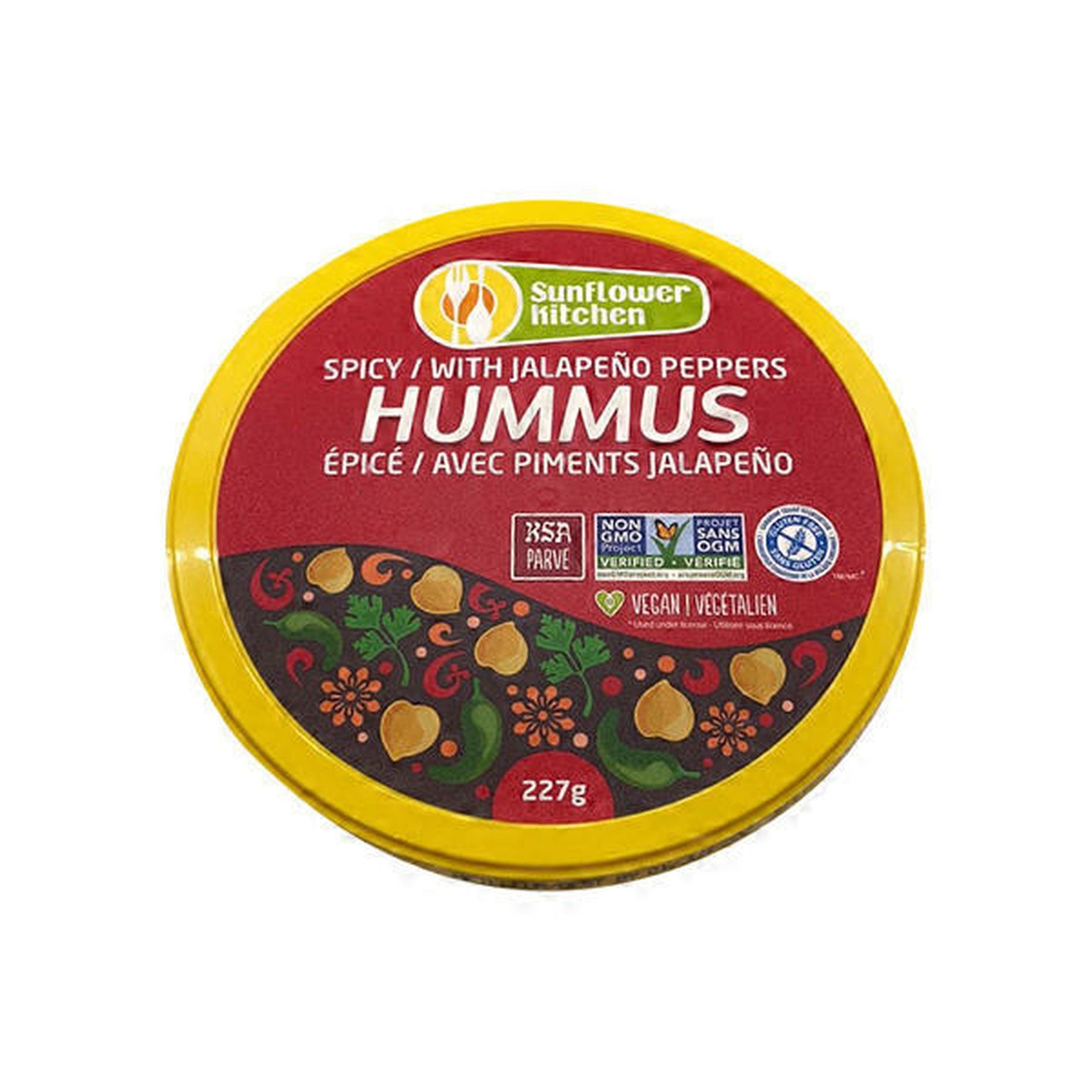 Sunflower Kitchen Hummus Spicy 227g