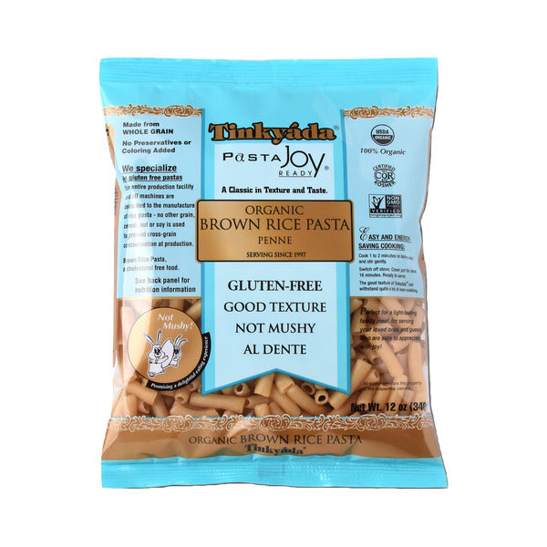 Tinkyada Pasta Joy Ready Brown Rice Pasta, Organic, Penne