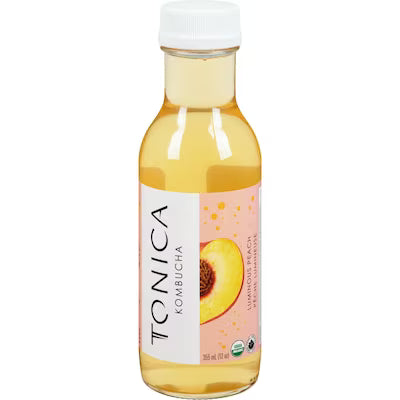 Tonica Kombucha Peach Resolution 355mL