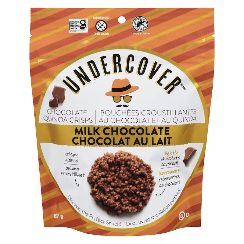 Undercover Crispy Quinoa Milk Chocolate